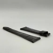 Patek Philippe Leather Strap Black 21mm Band From Japan 3