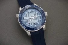 Omega Seamaster Diver 300m Summer Blue 2024 Full Set Inc Warranty To 2029 2