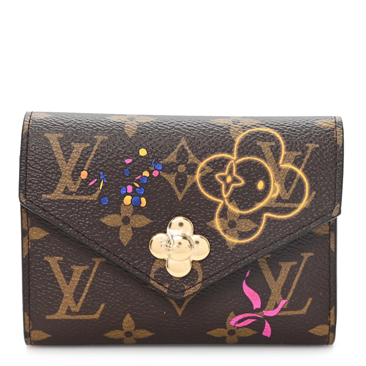 Louis Vuitton — 2025 Christmas Animation Victorine Wallet Frozen — Accessory — resale