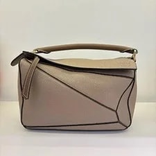 Loewe Puzzle Logo Embossed Patchwork Design - Excellent #1LWCNZZ 2