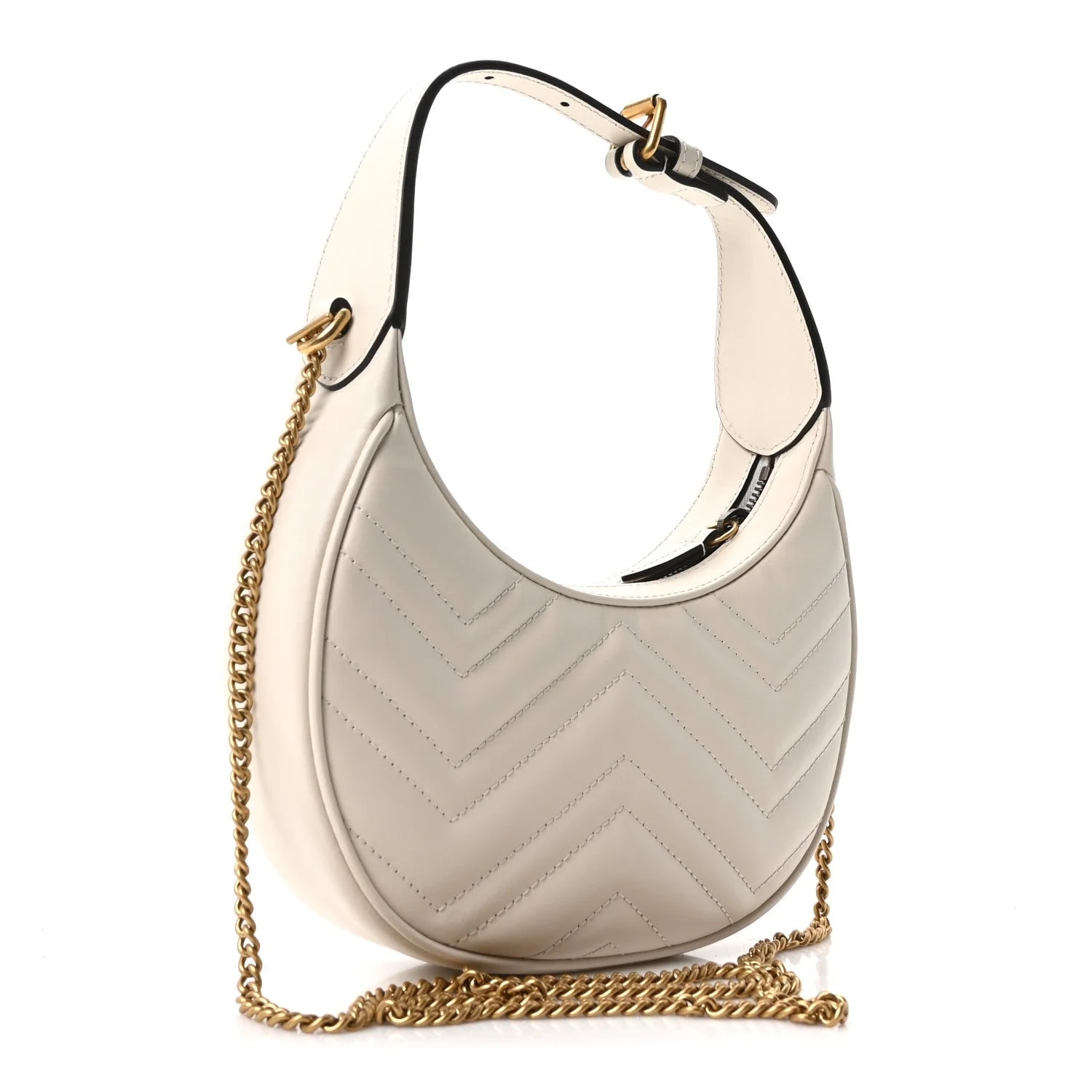 Matelasse Chevron Mini GG Marmont Half Moon Hobo Mystic 3