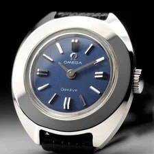 Omega Geneva Crystal Blue Hand-Wound 2
