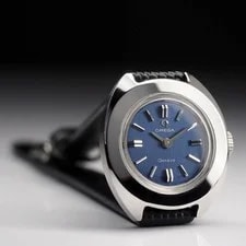 Omega Geneva Crystal Blue Hand-Wound 3