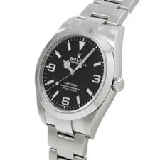 Rolex Explorer 214270 Black Stainless Steel Automatic/Cal.3132 39mm #W1204 2