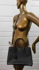 Prada Galleria Large Top Handles Crossbody Strap 2