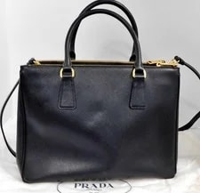 Prada Galleria Large Top Handles Crossbody Strap 4