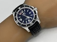 Breitling Superocean 44 A17367 Black Automatic Excellent A7324 2