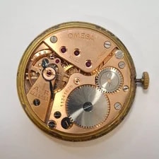 Omega Movement Cal. 30T2 Sc.pc Manual Winding Dial Balls & Crown 4