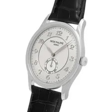 Patek Philippe Calatrava 5196P-001 Silver Platinum Automatic #W037 3