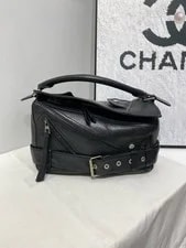 Loewe — Loewe Puzzle Biker Normal Size Cowhide Handheld Duty Paid — Handbag — resale