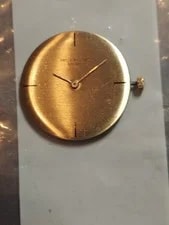 Patek Philippe 18k Yellow Gold Dial,hands and Crown 18 Jewels Manual Cal 175... 2