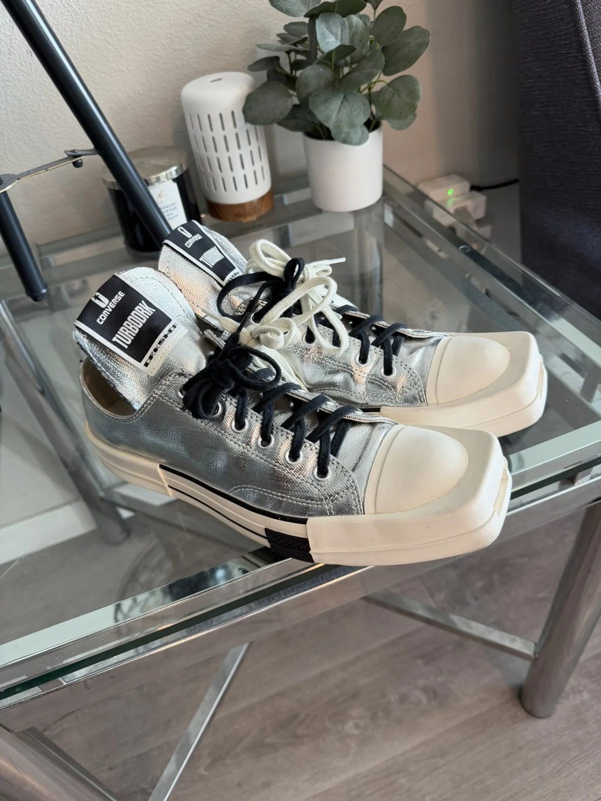 Rick Owens Drkshdw X Converse — Designer Shoe — resale