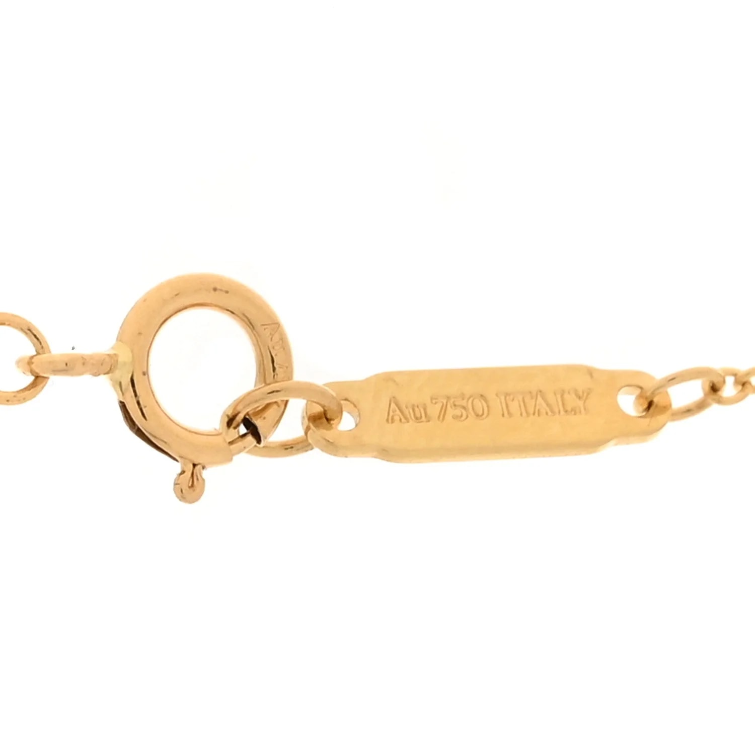 18K Yellow Gold Small T Smile 4