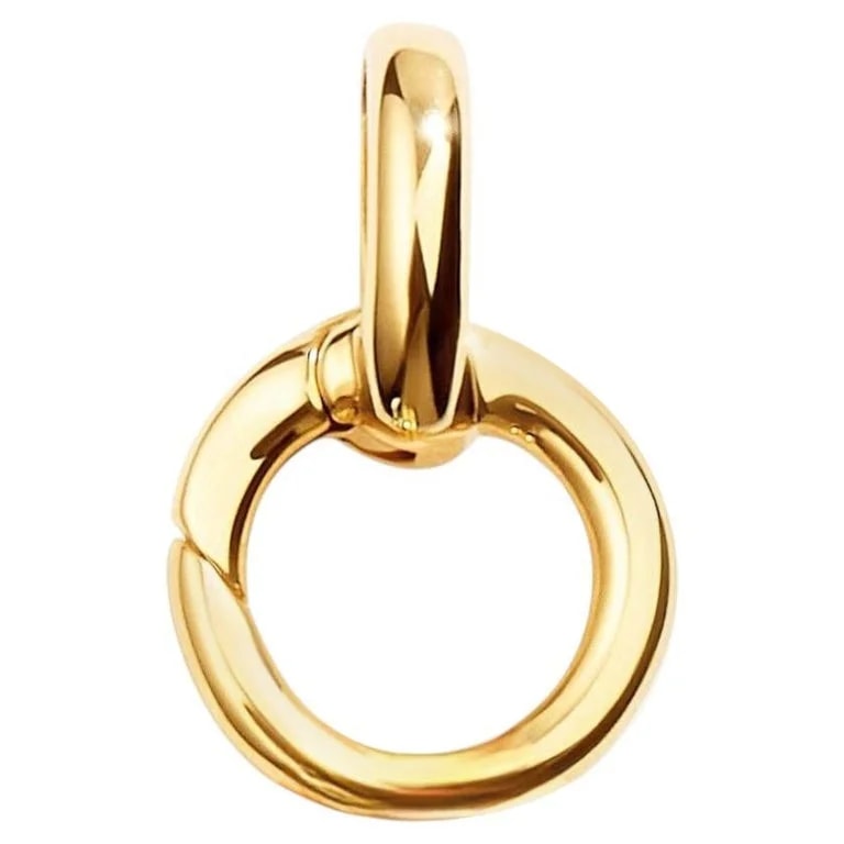 Syna Jewels — Yellow Gold Charm Holder — Jewelry — resale