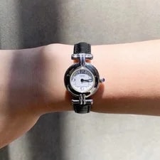 Cartier Mast Corisée Arabic Dial Silver Watches 3