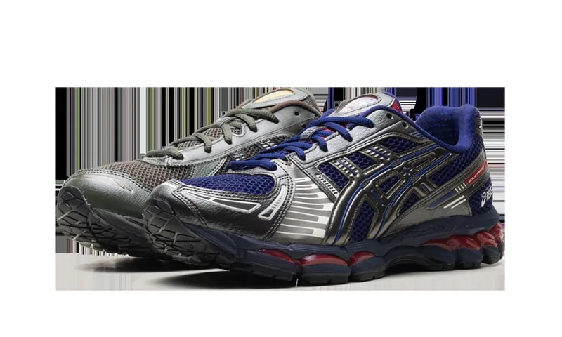 Asics — Gel-Kayano 12.1 (Comic Not Included) "Kith Marvel Vs. Capcom Captain America Vs. Guile Opened Box" Ai mvc011298 NC — Sneaker — resale