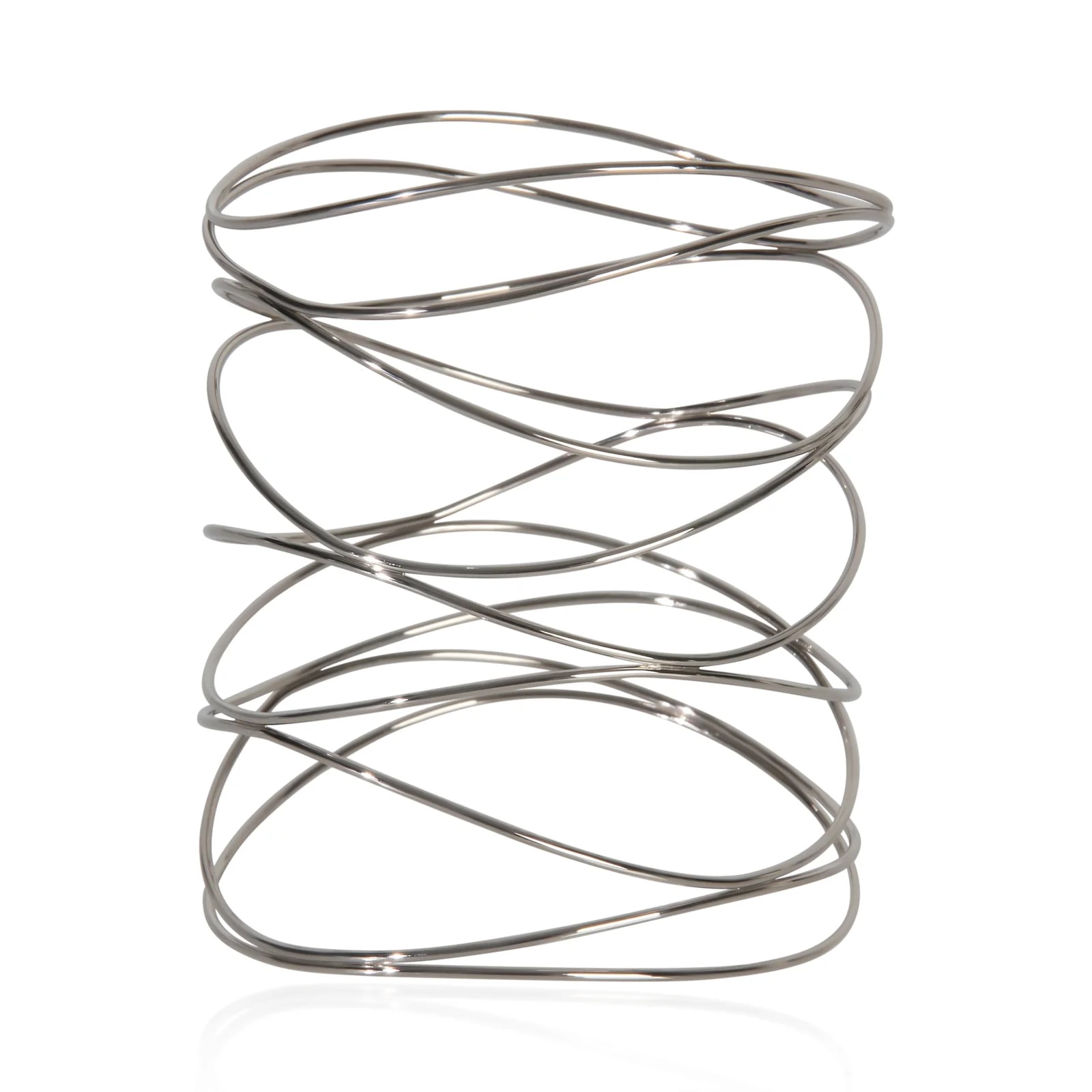 Tiffany & Co. — Tiffany & Co. White Gold Elsa Peretti 9 Row Wave 18k — Jewelry — resale