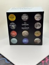 Omega X Swatch MoonSwatch Mission To Pluto 42mm Gray Bioceramic Case Black Nylon 2