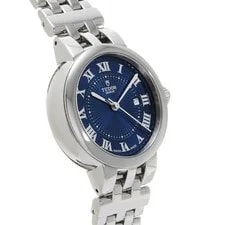 Tudor 35500 30mm Stainless Steel Blue #WW6867 3
