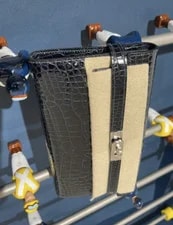Hermès Kelly Croco Pochette Sac À Main Porte-Monnaie 4