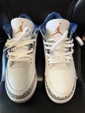 Air Jordan 3 Retro Wizards ’S Size 12 CT8532-148 Nike Basketball 3