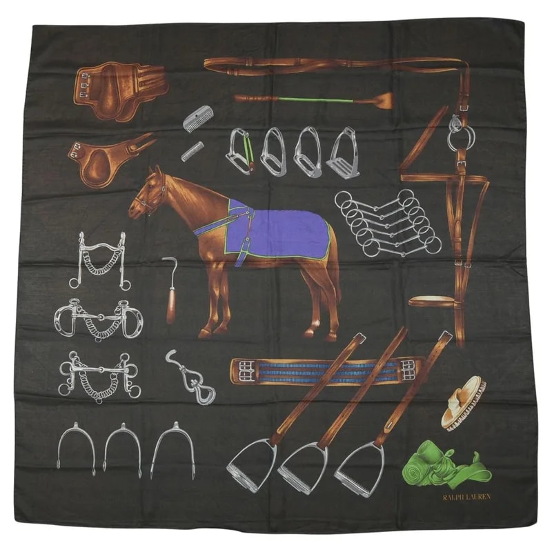 Ralph Lauren — Ralph Lauren Equestrian Scarf — Accessory — resale