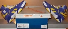 Reebok Shaq Attaq NEW Size 9.5 LSU Tiger M40343 Dead Stock! 2