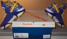 Reebok Shaq Attaq NEW Size 9.5 LSU Tiger M40343 Dead Stock! 3