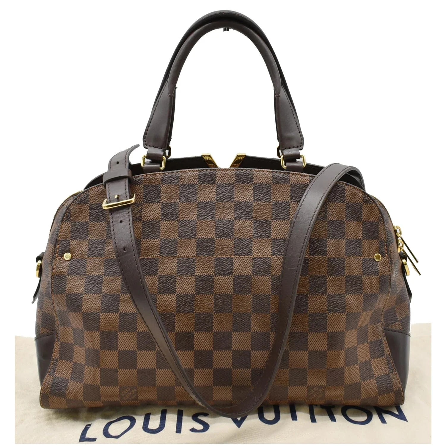 Louis Vuitton Kensington Bowling Satchel 3