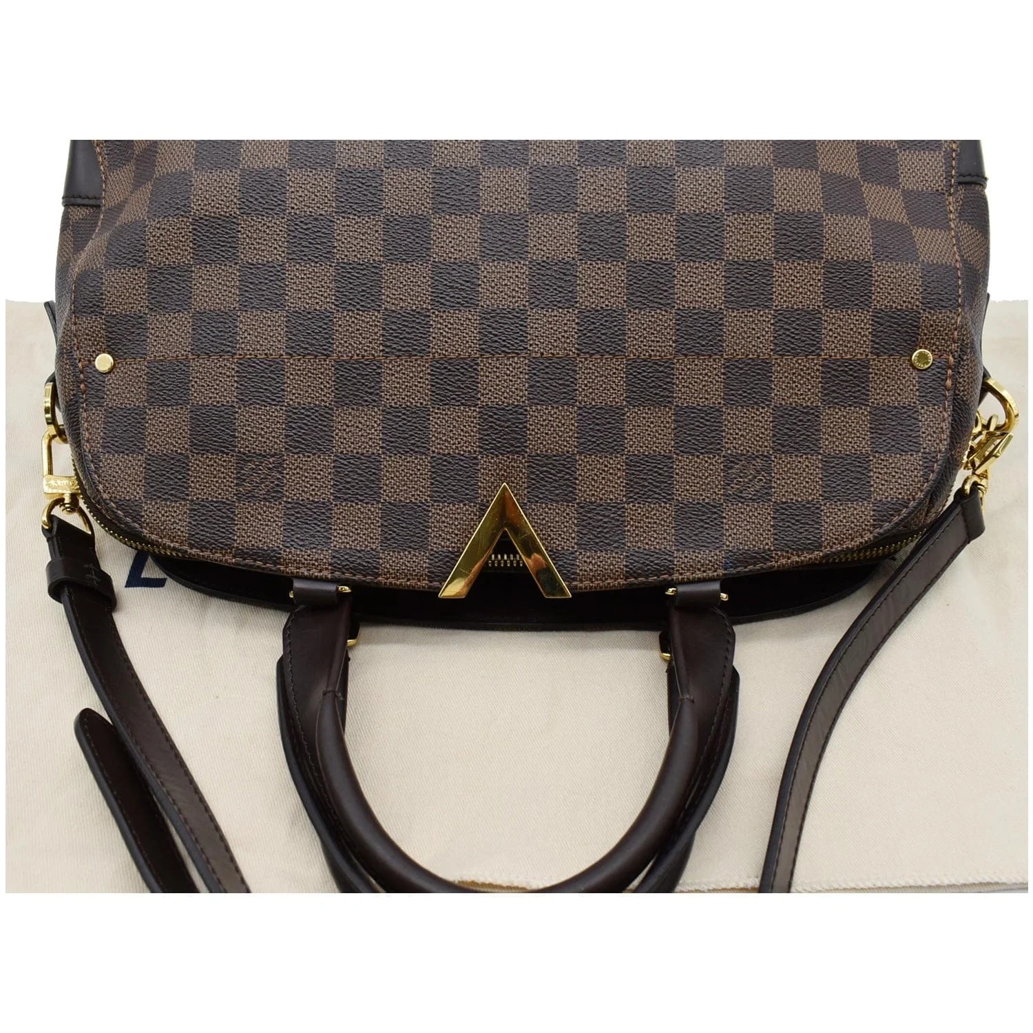 Louis Vuitton Kensington Bowling Satchel 4
