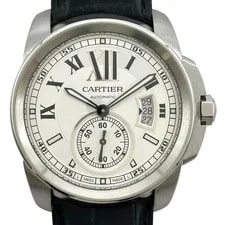 Cartier — Cartier Calibre de W7100037 Silver #532 — Watch — resale