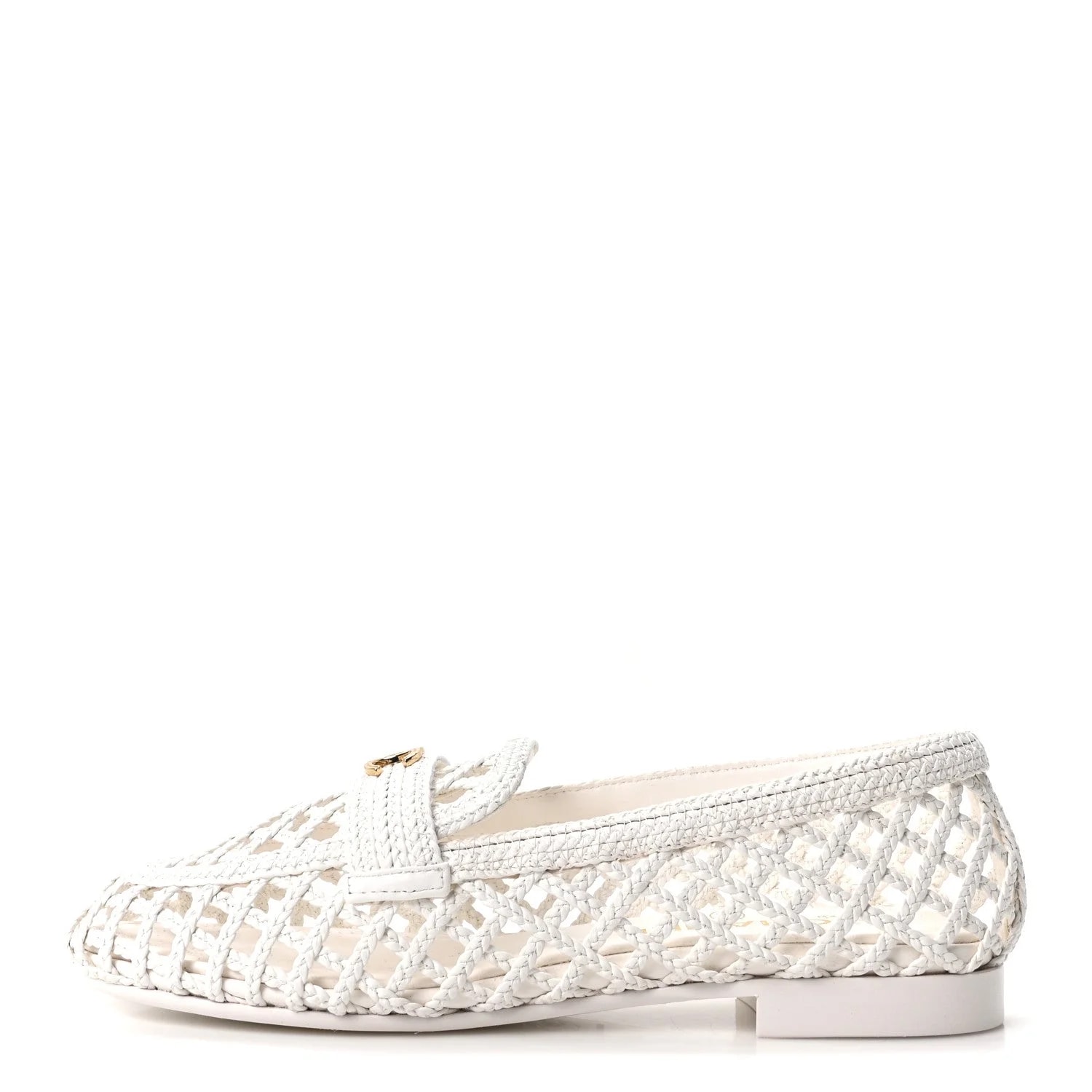 Braided CC Mocassin 39 — Designer Shoe — resale