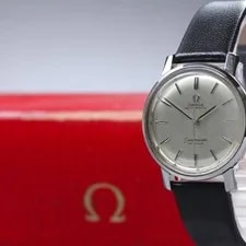 Omega Seamaster de Ville Date Silver Automatic 28mm W/ Box 2