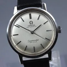Omega Seamaster de Ville Date Silver Automatic 28mm W/ Box 4