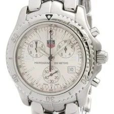 Tag Heuer — TAG Heuer Link Chronograph Stainless Steel Quartz CT1112 — Watch — resale