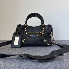 Balenciaga — Balenciaga Classic City Mini Fringe Studded - Excellent #Z0MVDH — Handbag — resale