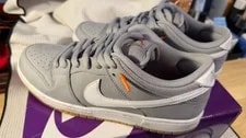 Nike SB — Size 9 - Nike SB Dunk Low Pro ISO Label Gum — Sneaker — resale