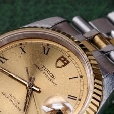 Tudor Roman Champagne Dial Prince Date 74033 Automatic 34mm 3