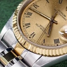 Tudor Roman Champagne Dial Prince Date 74033 Automatic 34mm 4