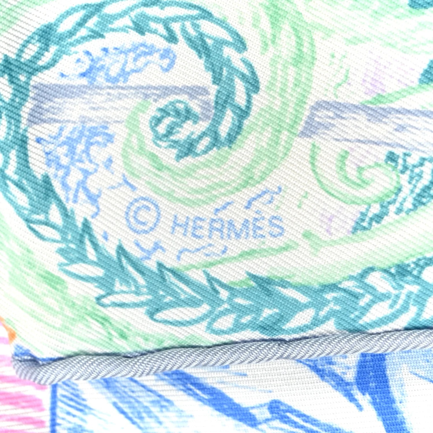 Faubourg Tropical Scarf 90 Jean 4