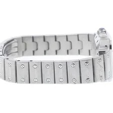 Cartier Santos Galbe SM W20054D6 24mm SS Silver #C2839 3