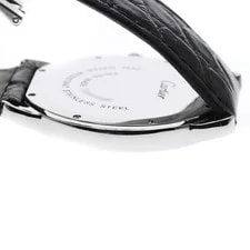 Cartier Ronde Solo LM W6700255 36mm SS/Leather Silver #C16780 4