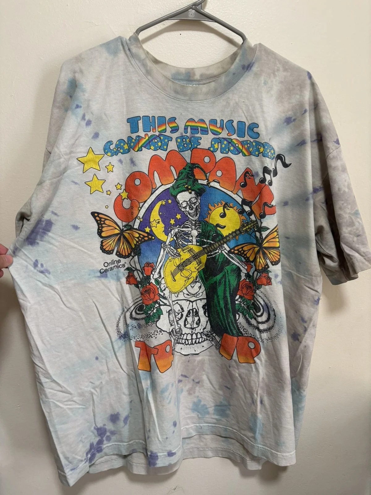 Online Ceramics Company Tour Dye Tee — streetwear — resale
