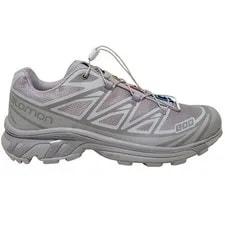 Salomon XT-6 Running Hiking Trail Shoe Size US 9 Ghost / Flannel 2