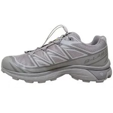 Salomon XT-6 Running Hiking Trail Shoe Size US 9 Ghost / Flannel 3