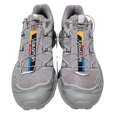 Salomon XT-6 Running Hiking Trail Shoe Size US 9 Ghost / Flannel 4