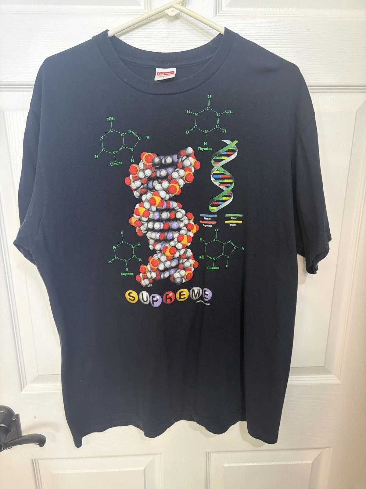 Supreme — Supreme DNA Tee — streetwear — resale