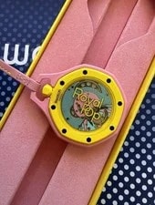 Ships Today!🔥 Swatch X AP Royal Pop - Otg Roz Yellow 🔥 - NEW Sealed Unworn. 4
