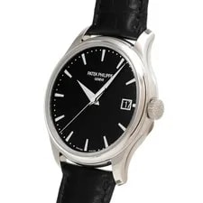 Patek Philippe Calatrava 5227G-010 Black White Gold Automatic #W061 3