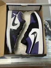 Size 9.5 - Air Jordan 1 Low Court 4